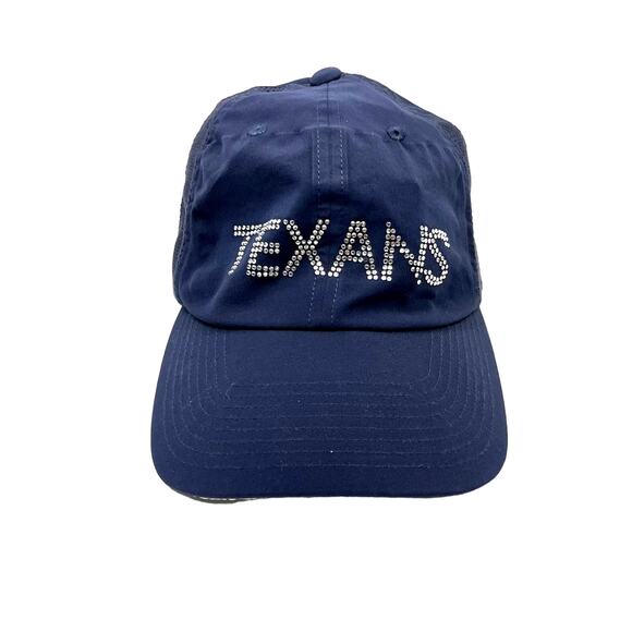 Adidas | Houston Texans NFL Rhinestone Moisture Wicking Adjustable Baseball Cap - Picture 1 of 7